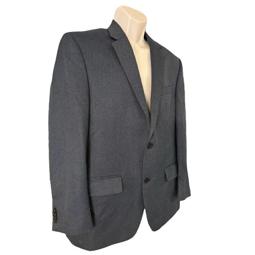Michael Kors Blazer Jacket Mens 40R Navy Blue